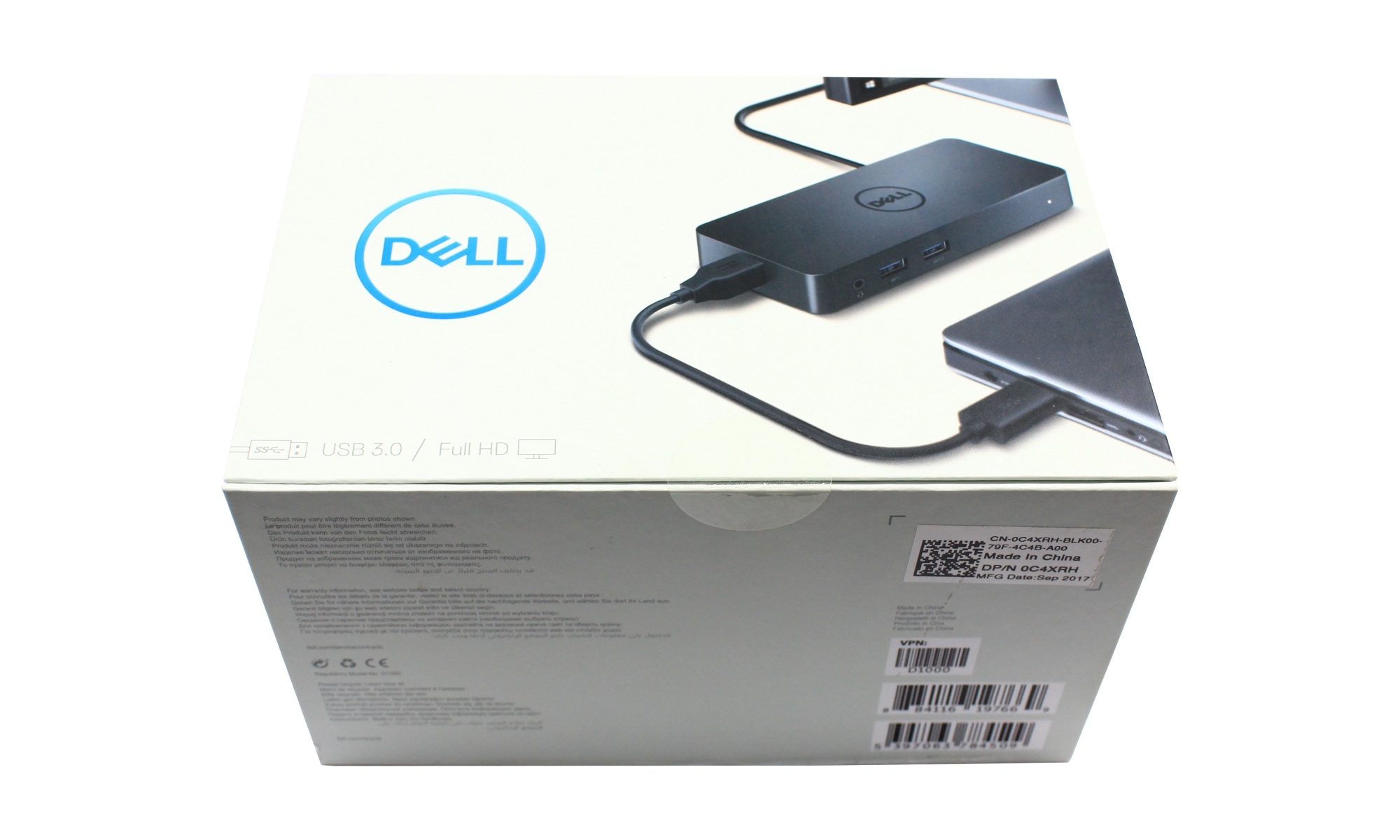 Dell Dual Video USB 3.0 Docking Station D1000-EU Dell Dual Video USB 3.0 Docking Station D1000-EU